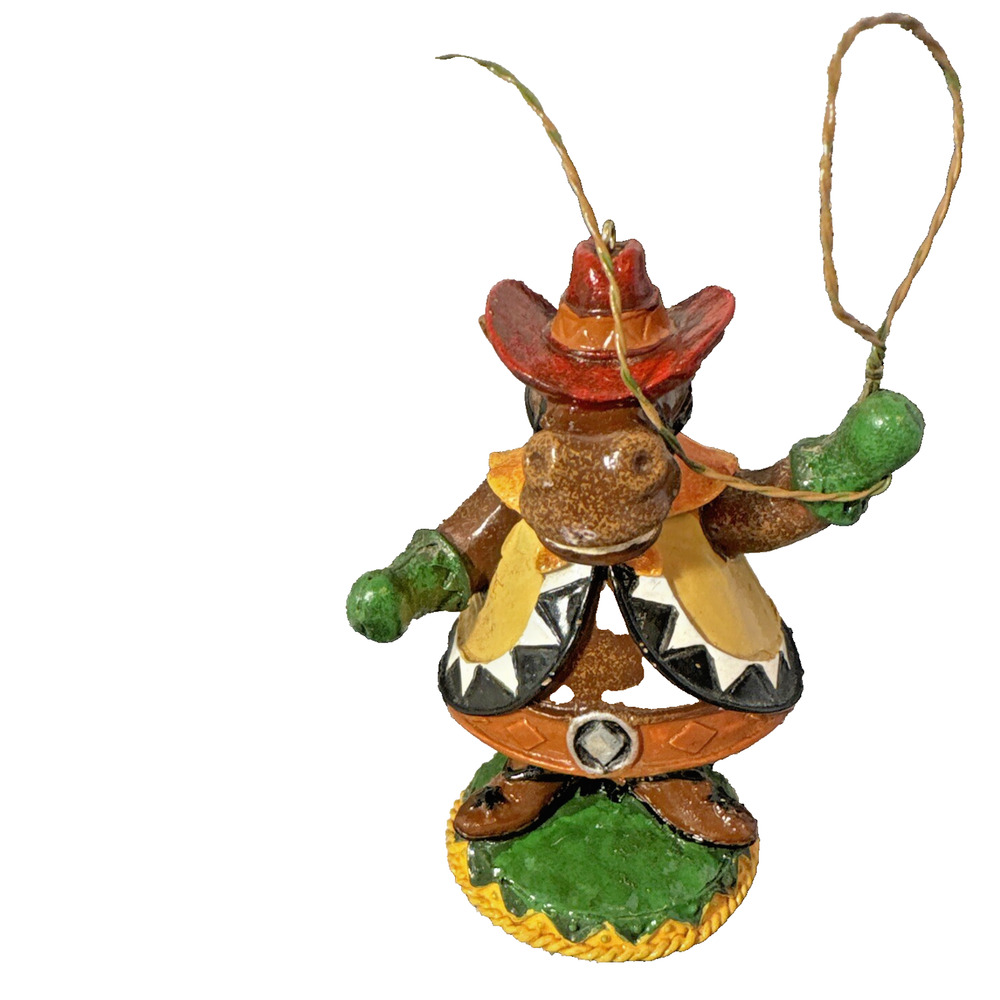 Cowgirl Horse‎ On A Spring Tree Ornament By Pacific Rim